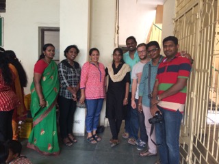 Team members from CIFAL Bengaluru, ACTS Groups of Institutions and the Praise Foundation